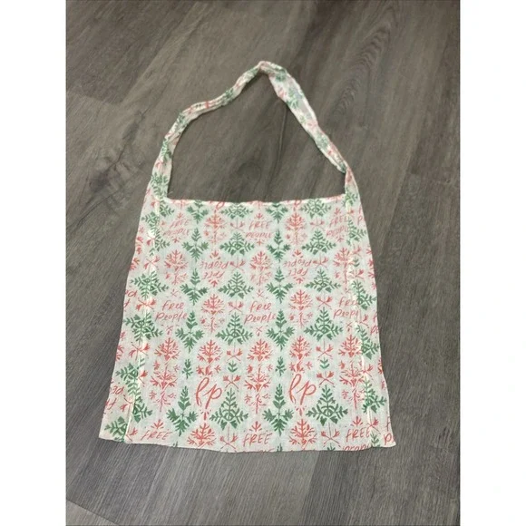 Free People Red and Green‎ Sling Bag