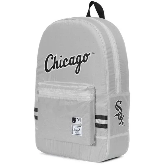 Herschel Supply Co Chicago White Sox MLB Packable‎ Daypack Backpack Grey Ripstop
