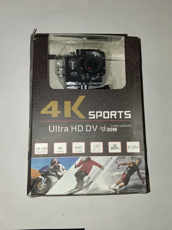 Sports Action Camera by - Black