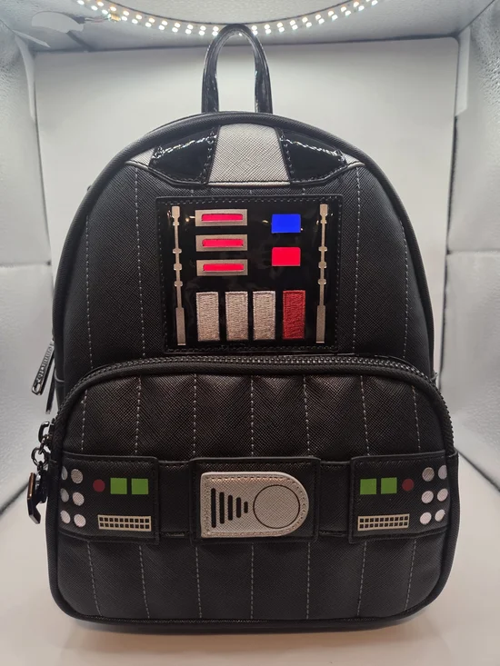 Loungefly Star Wars Darth Vader Light Up Mini Backpack - New With Tags