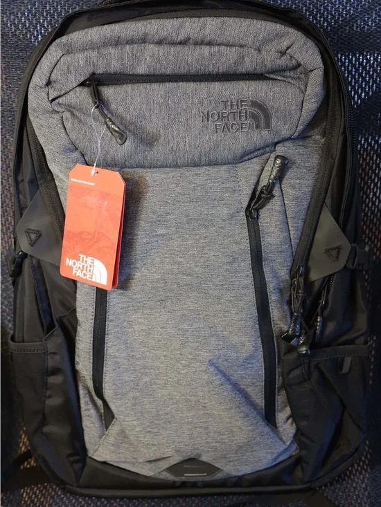 The North Face Router Transit Backpack Gray/Black Zip 15