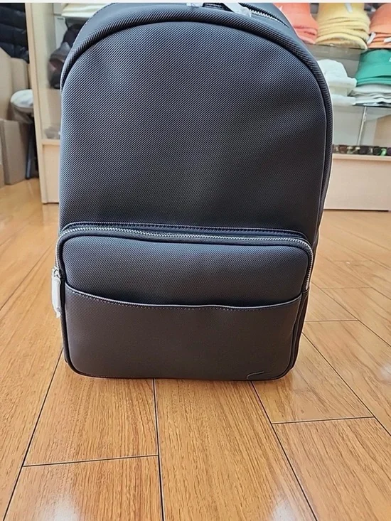 Lacoste Black Classic Backpack