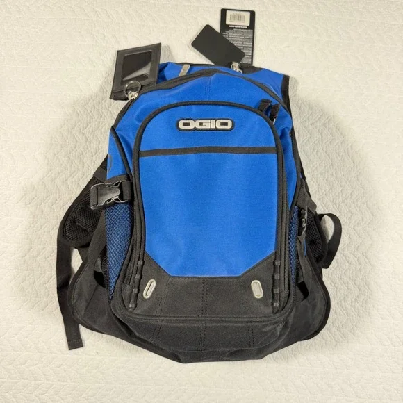 Ogio Street Tech‎ Specs Unisex Backpack Laptop Sleeve Audio Pocket Blue NWT