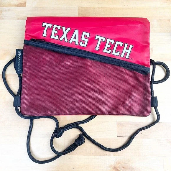 Texas Tech University Tilt Backsack Backpack Red 13