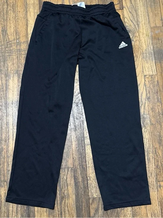 adidas Black Performance Shorts with Logo Tag