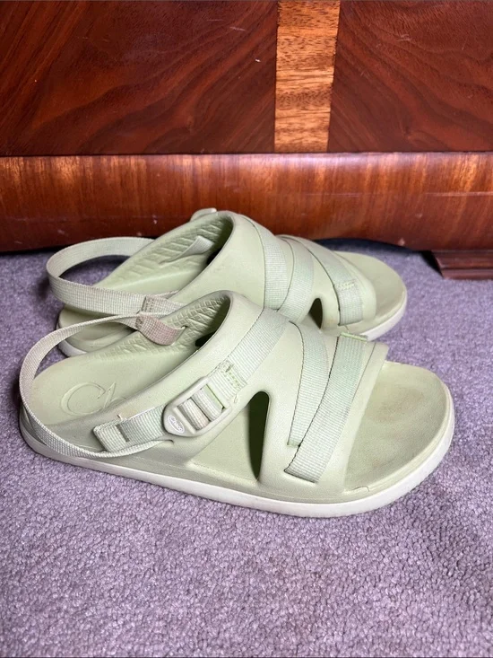 Chaco Chillos Sport Pale Green Sandals Kid's Size 6