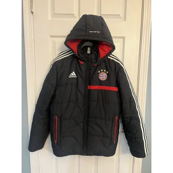 Adidas FC Bayern Munchen Puff Jacket Men US Medium UK 40/42 F 180‎