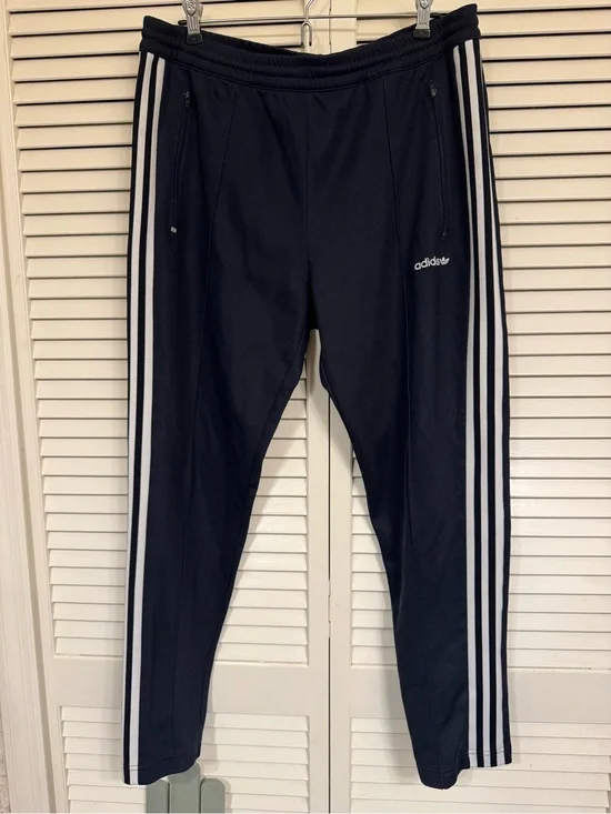 adidas originals track pants size large