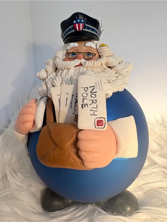Dept 56 Special Delivery Santa freestanding ornament