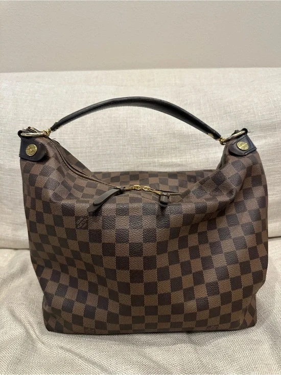 Louis Vuitton Doumo Damier Hobo Shoulder Bag