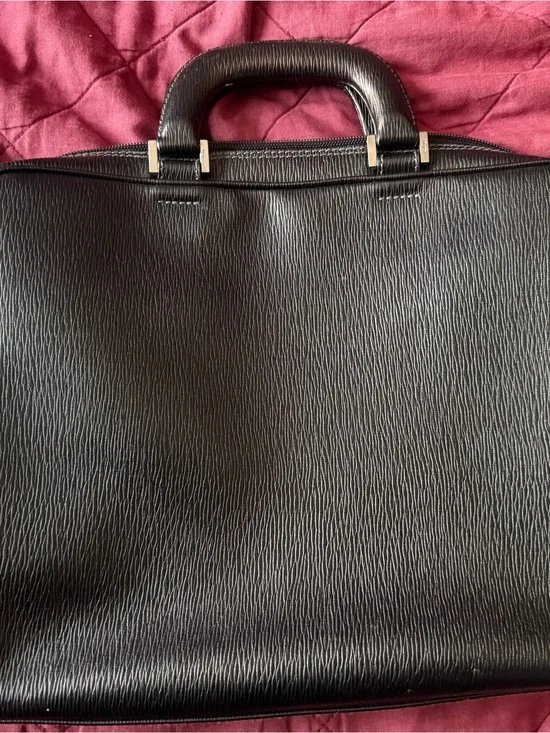 Salvatore Ferragamo CREATIONS Leather Briefcase
