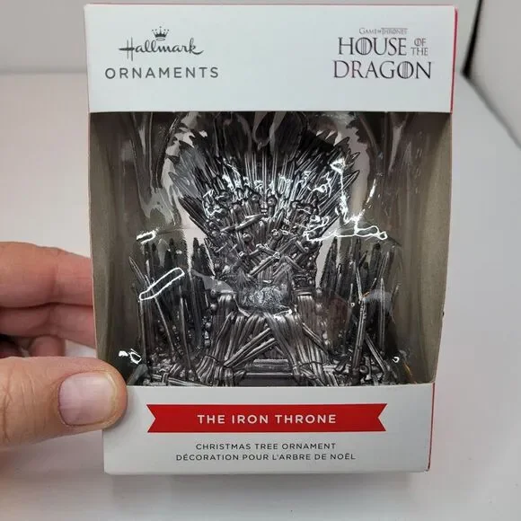 Hallmark House of the Dragon‎ Iron Throne Christmas Ornament NEW in BOX
