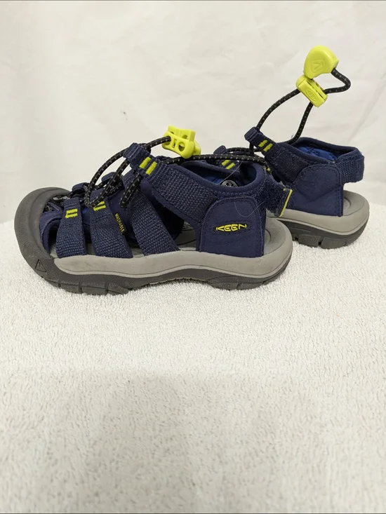 KEEN Kids' Navy & Yellow Sport Sandals