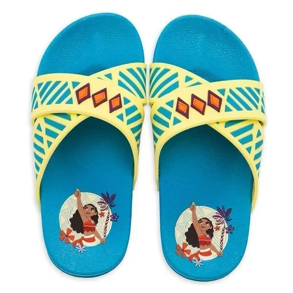 Moana Swim Slides for Kids Size 13/1 NWT