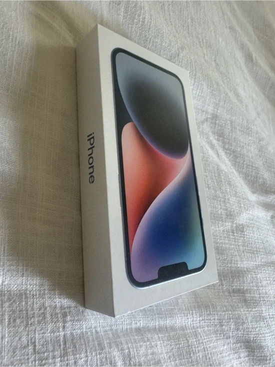 BOX ONLY iPhone 14, Blue, 128GB