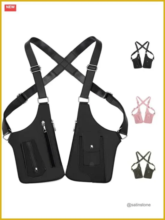 Underarm Shoulder Bag | Adjustable Leather Anti-Theft Holster Bag | Outdoor