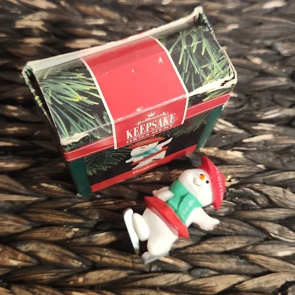Vintage Hallmark Keepsake Ornament Daughter 1990 Hand Crafted Christmas Holiday