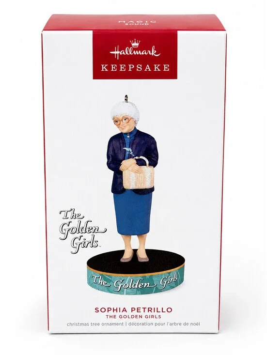 2022 Hallmark Sophia Petrillo Golden Girls Magic Sound Keepsake Ornament NIB