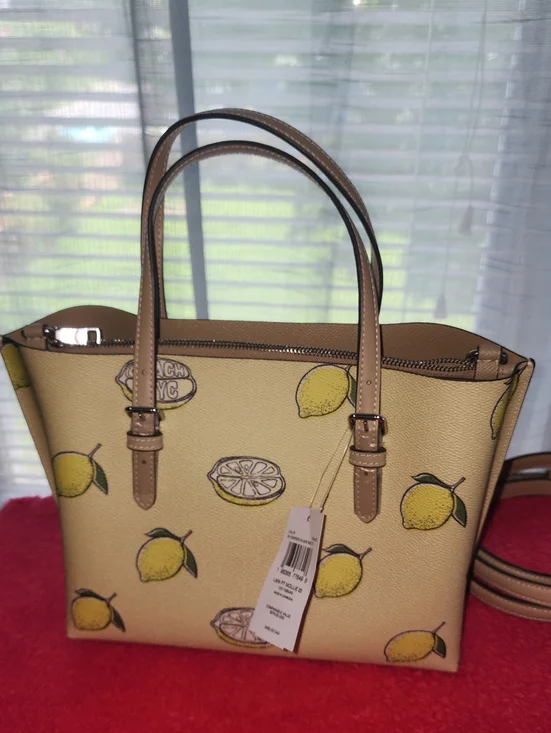 Coach Lemon Print 