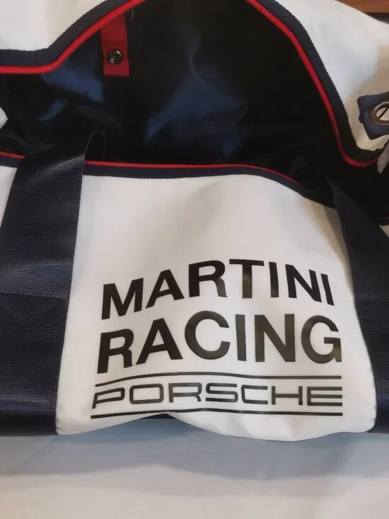 MARTINI RACING PORSCHE Sports Bag Duffel Weekender