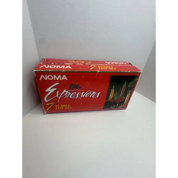 2‎ Boxes NOMA Expressions Bubble Lights See Pics