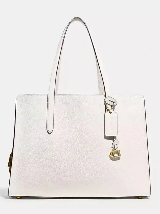Coach Pebble Leather Carter Carryall 28