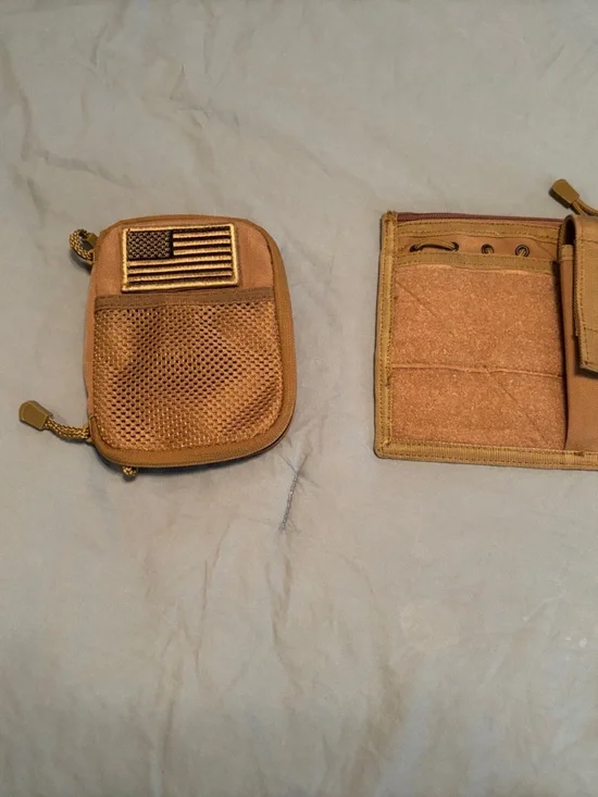 Condor Tactical Compact Pouch and Wallet Set - Coyote Brown