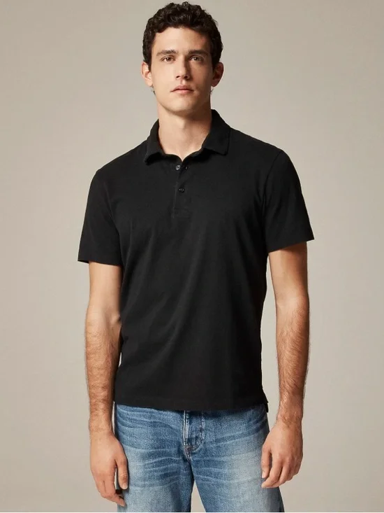 J Crew Shirt 2XLT Polo Black