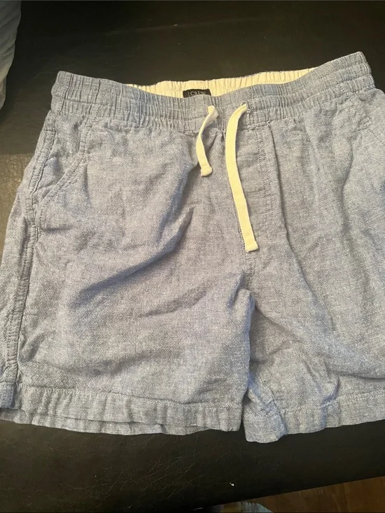 J. Crew Light Blue Men's Drawstring Shorts