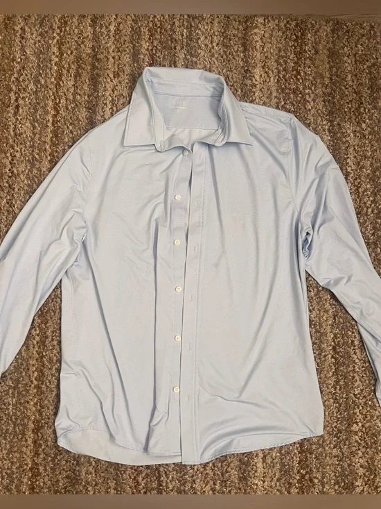 J. Crew Light Blue Men's Dress Shirt