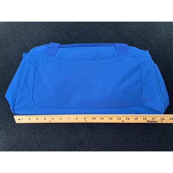 Royal Blue Duffel Bag Weekend Travel Gym Sports Carry-On‎ Bag 18x10