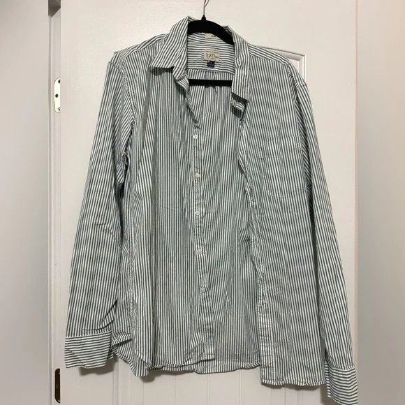 NWOT J.CREW slim cotton button up
