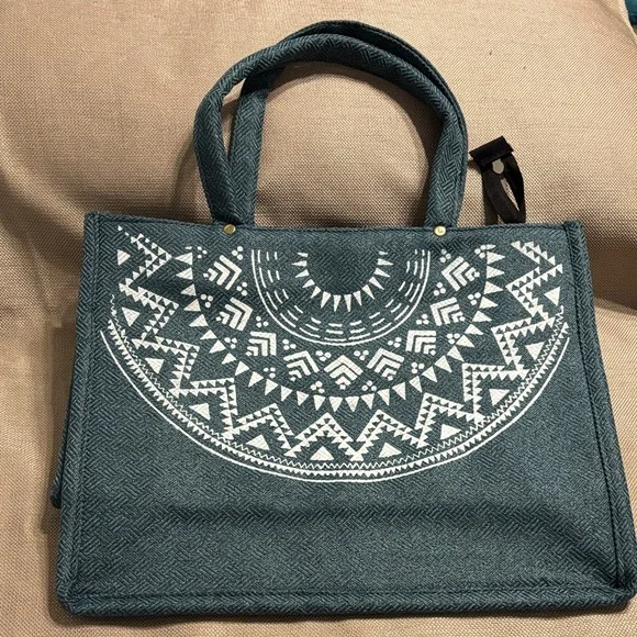 Unbranded Canvas Double Handle Tote Bag