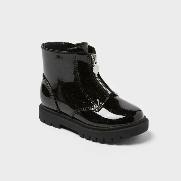 Cat & Jack - Toddler Girls' Donna Chelsea Boots - Cat & Jack Bl Black