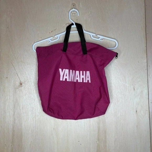 Yamaha Motorcycles Tote Bag Zip Closure Great Condition‎