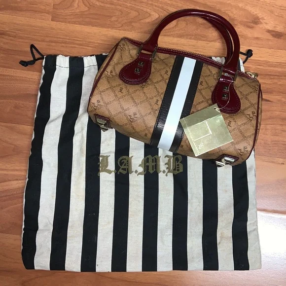 NWT L.A.M.B. By Gwen Stefani Mini Boston Style Purse Bag