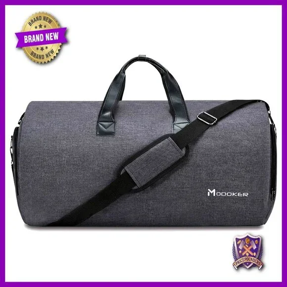 Convertible Garment Duffel Bag 45L Carry-On Travel Weekender Shoulder Strap