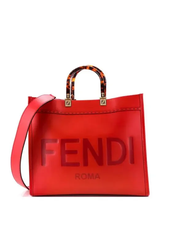 Fendi Sunshine Shopper Tote Leather #322580F19B