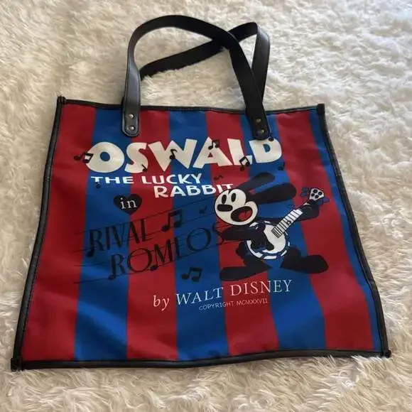 Disney 100 Celebration Oswald the‎ Lucky Rabbit Rival Romeos Tote Bag