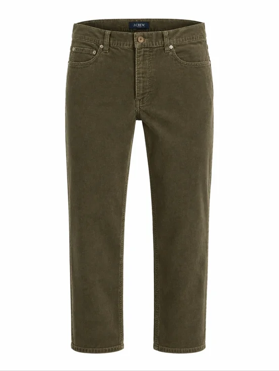 J.‎ Crew Olive Corduroy Pants for Men