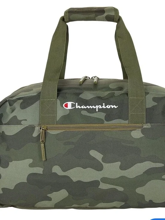Champion Green Camouflage Duffel Bag