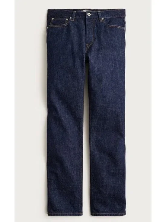Wallace & Barnes straight-fit jean in Japanese selvedge denim J Crew 30x32 NWT