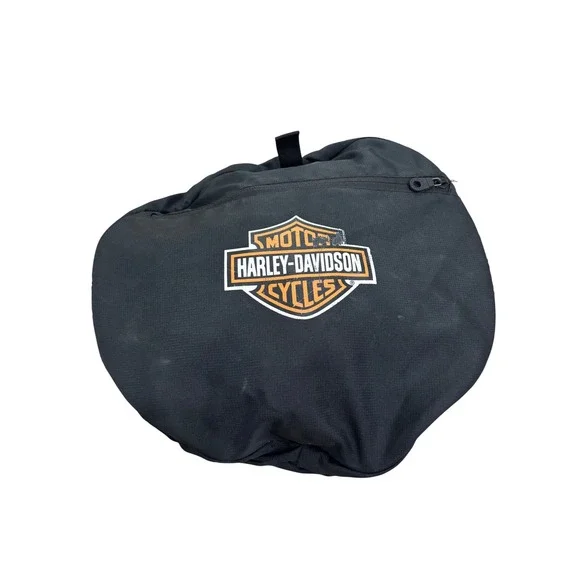 Harley-Davidson Packable Duffle Bag‎ Black Logo Travel Gym Bag