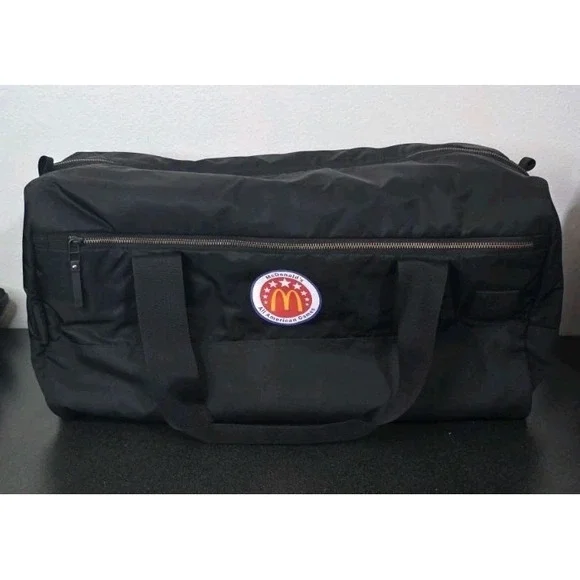 Adidas McDonald's‎ All-American Games Player Issued Team Duffle Travel Bag Black