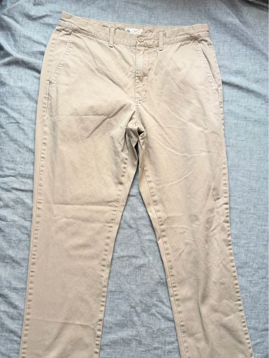 J. Crew Tan Cotton Button-Up Detail