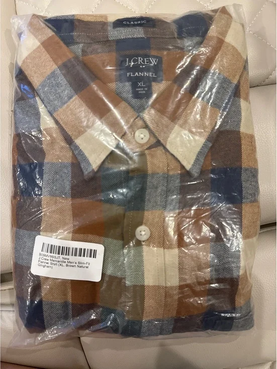 J. Crew Flannel NWT