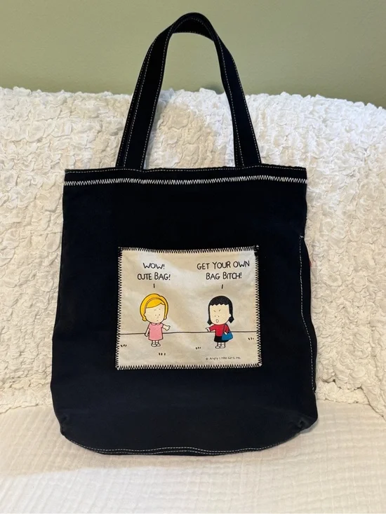 Angry Little Girls Tote