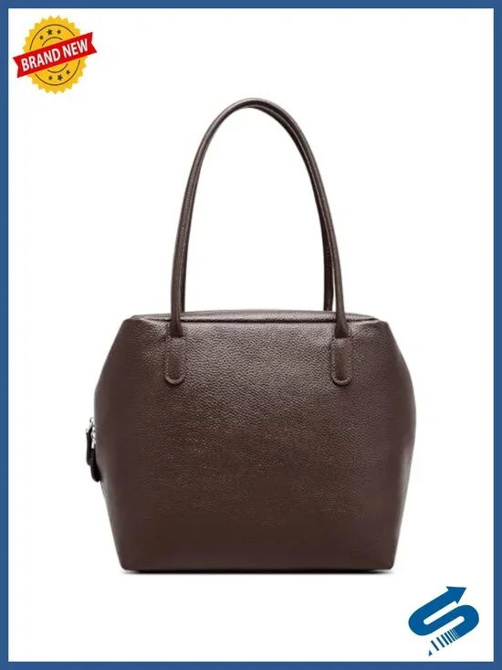Genuine Leather Tote Bag Women Shoulder Handbag Soft Cowhide Satchel Purse