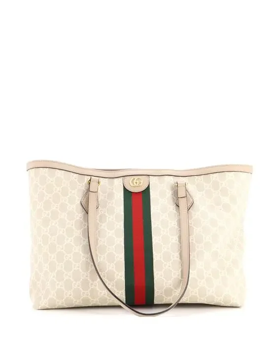 Gucci Ophidia Shopping Tote Gg Coated #322115G12B