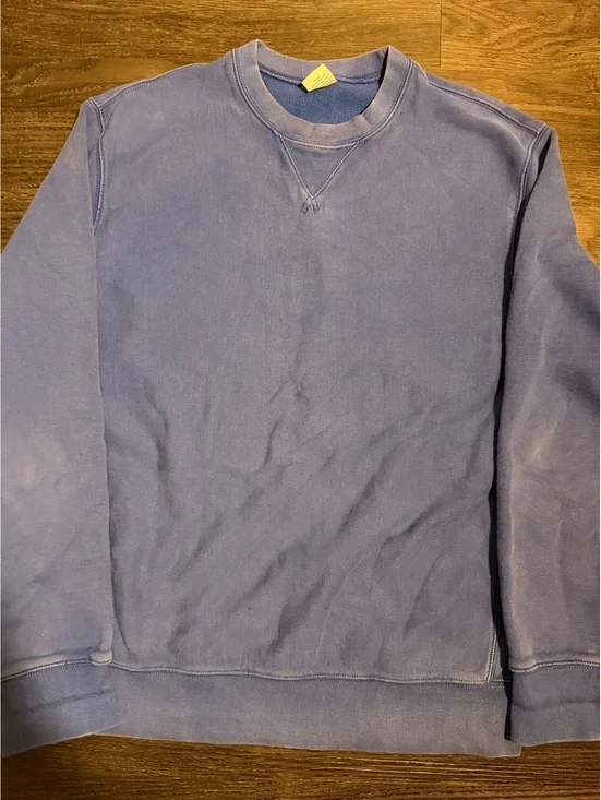Vintage 90s J.Crew Red Pennant Tag Crewneck Sweatshirt XL